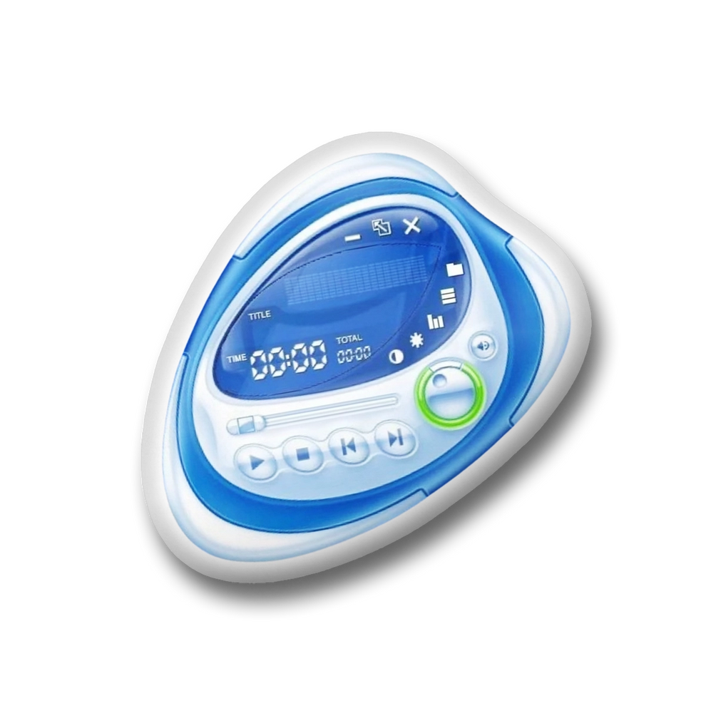 Frutiger Aero Pillow - Player